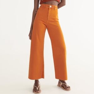 Zara The marine straight jeans